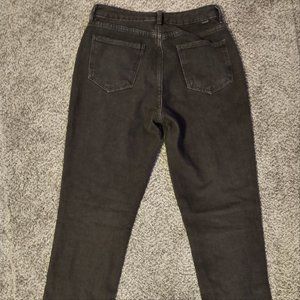 PacSun Eco black mom jeans, size 25